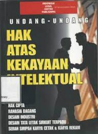 undang-undang HAK ATAS KEKAYAAN INTELEKTUAL