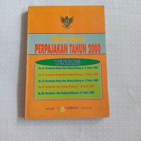 UDANG-UNDANG PEPAJAKAN TAHUN 2000