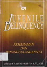 Image of JUVENILE DELINQUENCY