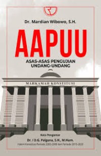 Image of AAPUU ASAS ASAS PENGUJIAN UNDANG UNDANG