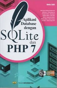 APLIKASI DATA BASE SQLITE DAN PHP 7