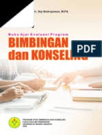 Image of BUKU AJAR EVALUASI PROGRAM BIMBINGAN DAN KONSELING