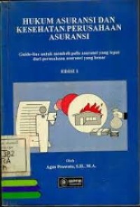 Image of HUKUM ASURANSI DAN KESEHATAN PERUSAHAAN ASURANSI