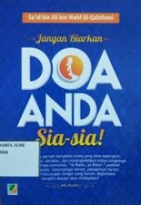Image of JANGAN BIARKAN DOA ANDA SIA SIA