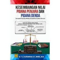 KESEIMBANGAN NILAI PIDANA PENJARA DAN PIDANA DENDA