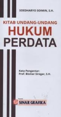 Image of KITAB UNDANG UNDANG HUKUM PERDATA