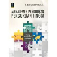 Image of MANJEMEN PENDIDIKAN PERGURUAN TINGGI