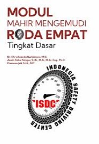 Image of MODUL MAHIR MENGEMUDI RODA EMPAT TINGKAT DASAR
