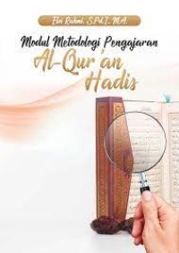 MODUL METODOLOGI PENGAJARAN ALQURAN HADIS