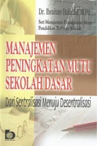 Image of Manajemen Peningkatan Mutu Sekolah Dasar