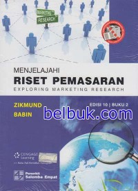 Image of Menjelajahi Riset Pemasaranan Exploring Marketing Research