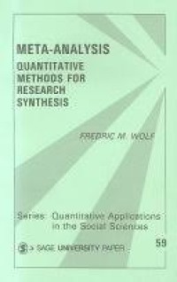 Image of Meta - Analysis In Social Research