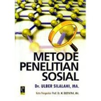 Image of Metode Penelitian Sosial