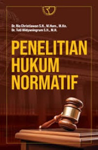 PENELITIAN HUKUM NORMATIF