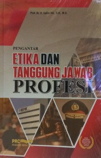 Image of PENGANTAR ETIKA DAN TANGGUNG JAWAB PROFESI