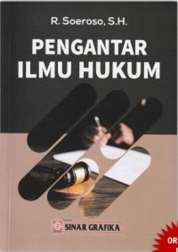 Image of PENGANTAR ILMU HUKUM
