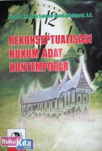 Image of Rekonseptualisasi Hukum Adat Kontemporer