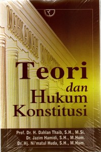 Image of TEORI DAN HUKUM KONTITUSI