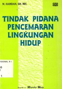 Image of Tindak Pidana Pencemaran Lingkungan Hidup