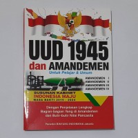 Image of UUD 12945 DAN AMANDEMEN UNTUK PELAJAR & UMUM