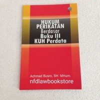 Image of HUKUM PERIKATAN BERDASAR BUKU III KUH  PERDATA