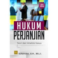 hukum perjanjian: teori dan analisis kasus