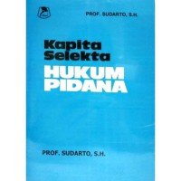 Image of KAPITA SELEKTA HUKUM PIDANA