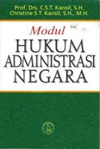 MODUL HUKUM ADMINISTRASI NEGARA