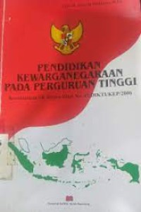 Image of PENDIDKAN KEWARGANEGARAAN PADA PERGURUAN TINGGI