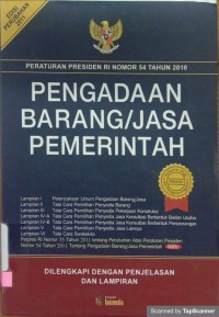 Image of PENGADAAN BARANG\JASA PEMERINTAH DILENGKAPI DENGAN PENJELASAN DAN LAMPIRAN