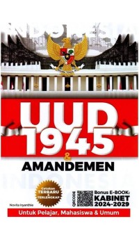 Image of UUD 1945 & AMANDEMEN